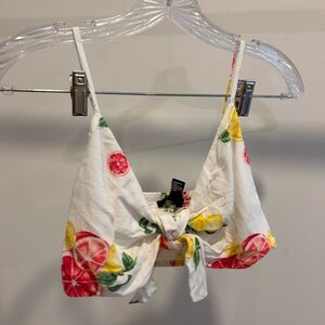 Floral Print Women's Top